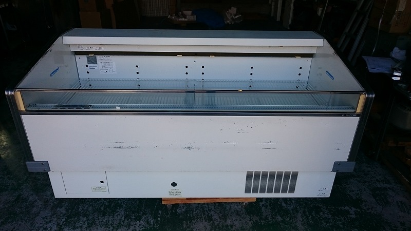中古品 サンデン 平型オープン 冷蔵ショーケース PHO-R6GZ-B ： MDS01