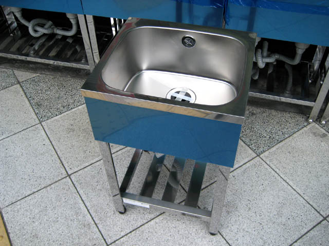 東製作所】 [組立式] 業務用 1槽シンク(流し台) KPC1-500